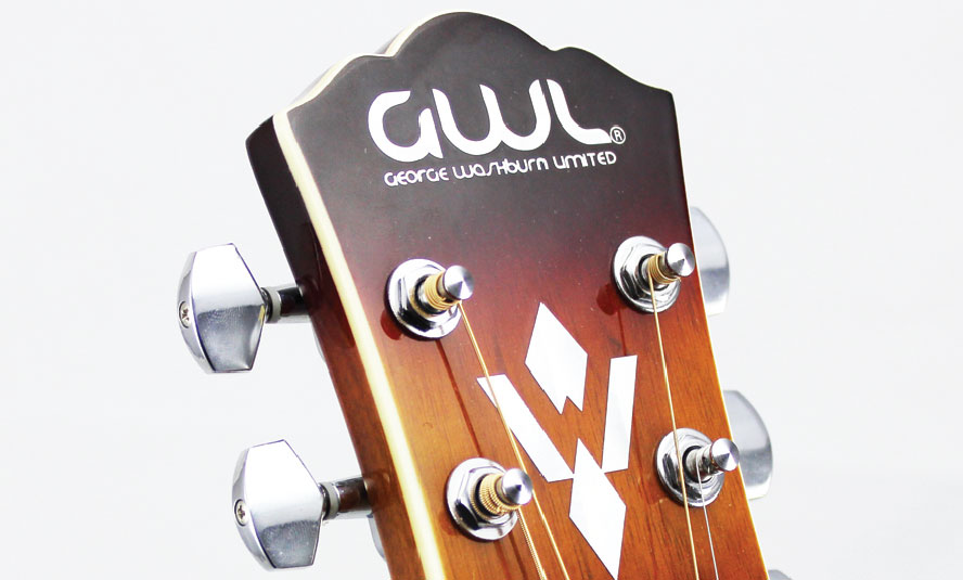 GWL Acoustic guitar diecut  machine head