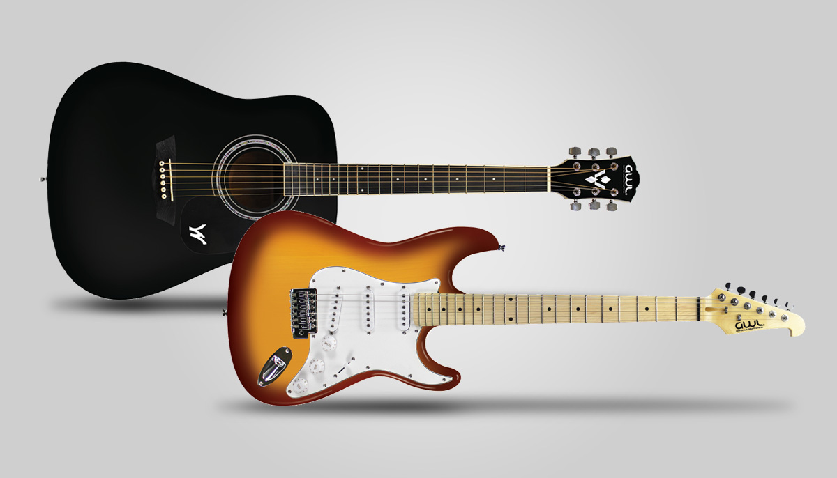 Acoustic & Electric guitar