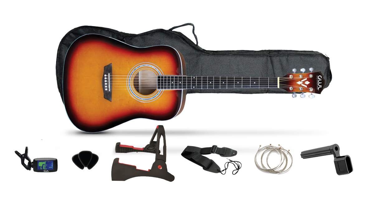 Content of the GWL Acoustic Guitar package