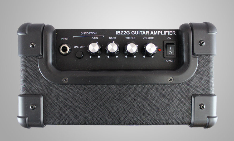 Close-up view of GWL Amplifier EQ Controls