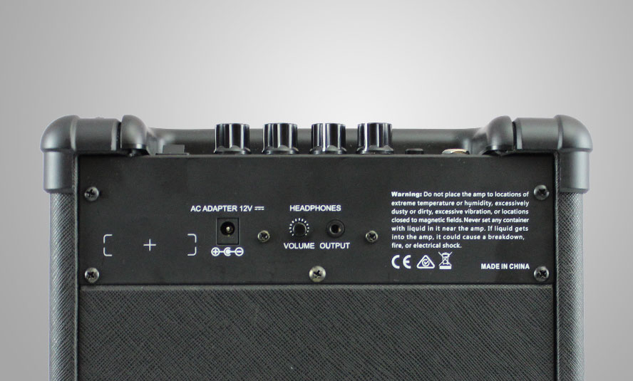 Close-up view of GWL Amplifier Handle